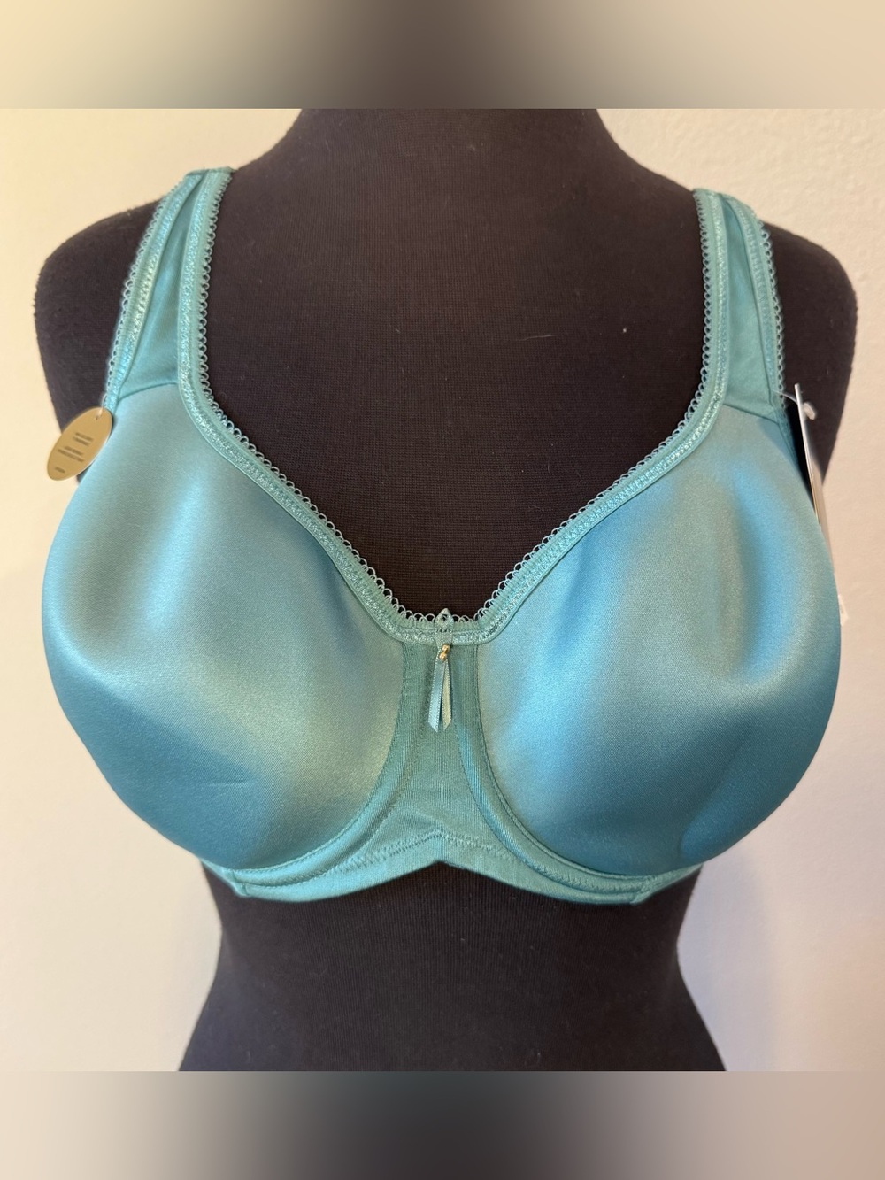 NWT Wacoal Basic Beauty Spacer T-Shirt Bra 36D Brittany Blue 853192
